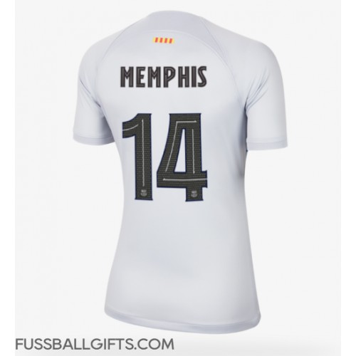 Barcelona Memphis Depay #14 Fußballbekleidung 3rd trikot Damen 2022-23 Kurzarm